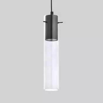 Подвесной светильник со стеклянным плафоном ТК Lighting 3146 Look Graphite