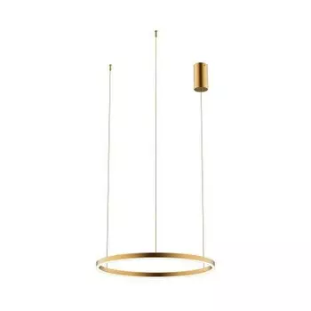 Подвесной светильник ТОР матовое золото d60 h110 Led 36W (3000K) Kink light 08213,33P(3000K)