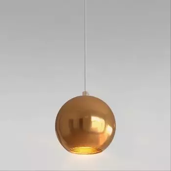 Подвесной светодиодный светильник Elektrostandard (50215/1 LED) золотой