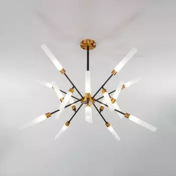 Потолочная люстра в стиле лофт Eurosvet 70120 черный Alvin