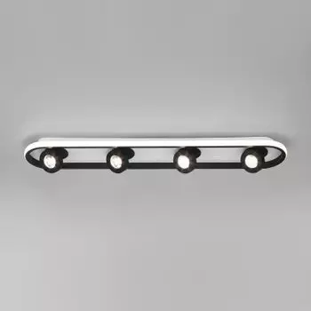 Потолочный светильник 20123/4 LED белый / черный Eurosvet Slam