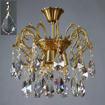 Потолочный светильник Ambiente 8888/3 PL AB New Leaf