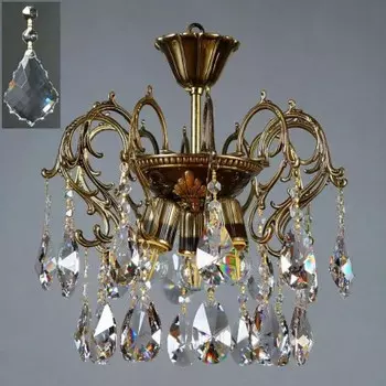 Потолочный светильник Ambiente 8888/3 PL PB New Leaf