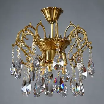 Потолочный светильник Ambiente 8888/3 PL AB Tear Drop