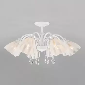 Потолочный светильник Eurosvet 30155/8 белый Floranse