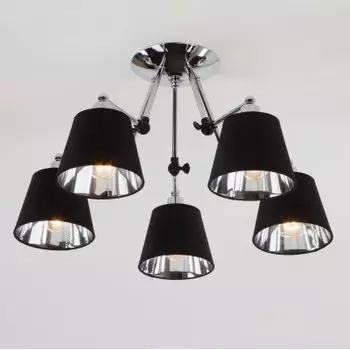 Потолочный светильник Евросвет 70063/5 хром