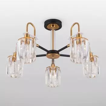 Потолочный светильник Eurosvet 70090/5 Tenia хром