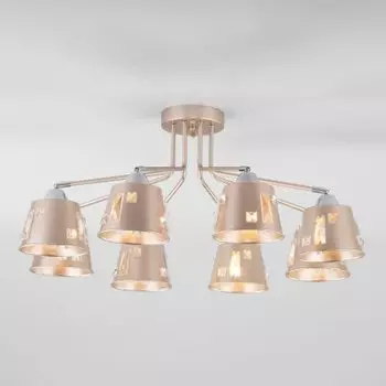 Потолочная люстра Eurosvet 70105/8 Benna шампань