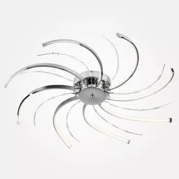 Люстра потолочная Евросвет 90054/8 хром