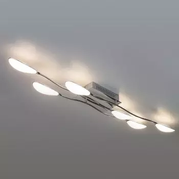 Потолочный светильник Евросвет 90058/6 хром