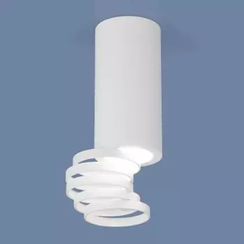 Потолочный светильник из металла DLN102 GU10 белый Электростандарт