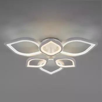 Потолочный светодиодный светильник с пультом управления Eurosvet 90228/6 белый Garden