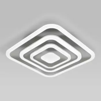 Потолочный светодиодный светильник с пультом управления Eurosvet 90118/1 хром Siluet