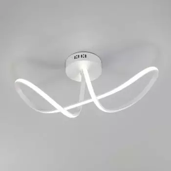 Потолочный светодиодный светильник с пультом управления Eurosvet 90112/1 белый Fold