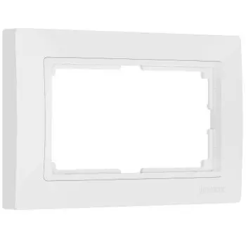 Рамка для двойной розетки (белый, basic) W0082001 Werkel