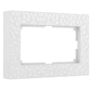 Рамка для двойной розетки (белый) W0082401 Werkel