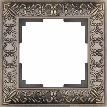 Рамка на 1 пост (бронза) WL07-Frame-01 Werkel