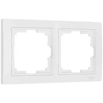 Рамка на 2 поста (белый, basic) W0022001 Werkel