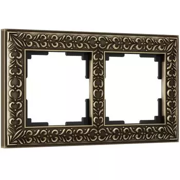 Рамка на 2 поста (бронза) Werkel W0021512