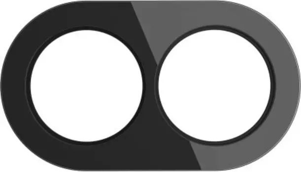 Рамка на 2 поста (Черный) Werkel WL21-frame-02