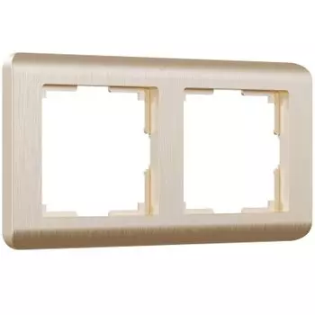 Рамка на 2 поста (шампань) W0022111 Werkel