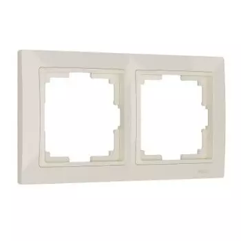 Рамка на 2 поста (слоновая кость, basic) W0022003 Werkel