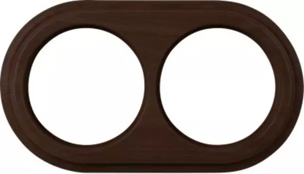 Рамка на 2 поста (венге) WL15-frame-02 Werkel