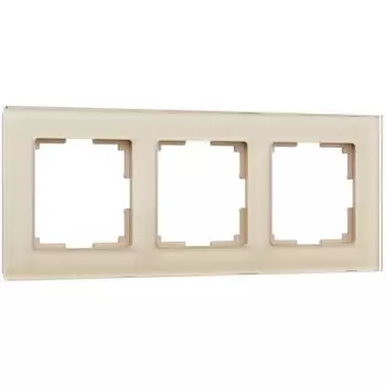 Рамка на 3 поста (шампань) W0031111 Werkel