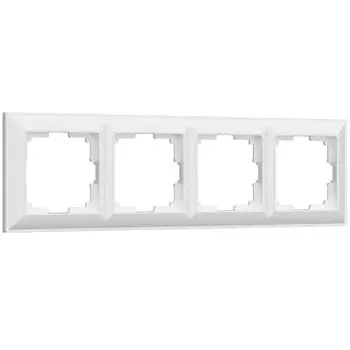 Рамка на 4 поста (белый) W0042201 Werkel