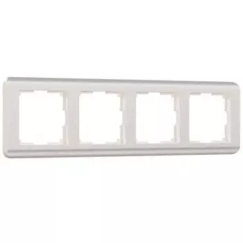 Рамка на 4 поста (перламутровый) W0042113 Werkel
