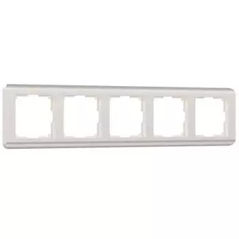 Рамка на 5 постов (перламутровый) W0052113 Werkel