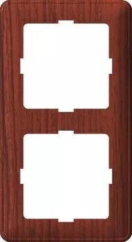 Рамка Wessen 59 с/у двухместная мореный дуб (KD-2-98)