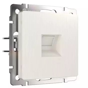 Розетка Ethernet RJ-45 (перламутровый рифленый) W1181013 Werkel