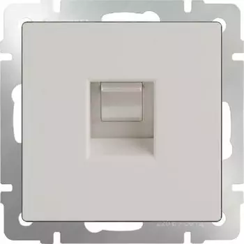 Розетка Ethernet RJ-45 (слоновая кость) WL03-RJ-45-ivory Werkel