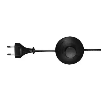 Шнур для торшера 3 метра черный 230V AC 50Hz (max 2A) Kink light A1100,19