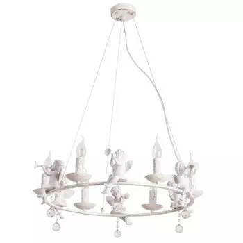 Светильник подвесной с ангелами Arte Lamp A1133SP-6WG AMUR