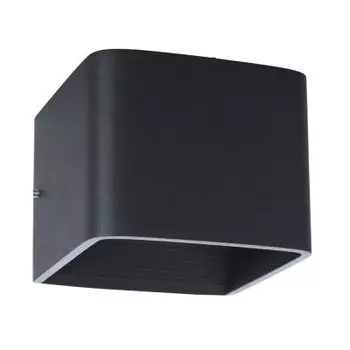 Светильник настенный Arte Lamp A1423AP-1BK черный SCATOLA