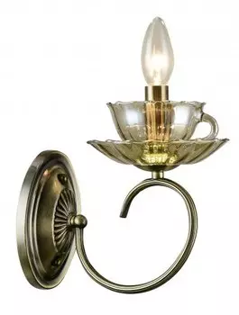 Светильник настенный чашка тонированная Arte Lamp A1750AP-1AB TET-A-TET