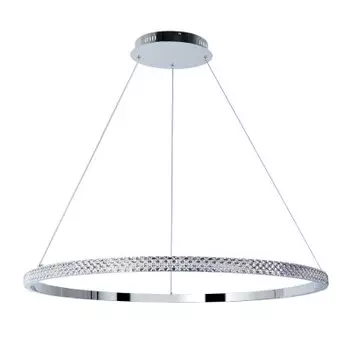 Светильник светодиодное кольцо хрусталированное 800мм 80Вт Arte Lamp A2182SP-80CC