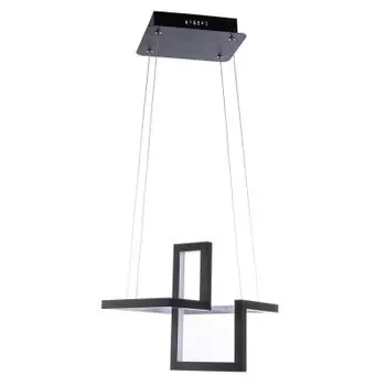 Люстра в виде светодиодных квадратов Arte Lamp A6011SP-1BK Mercure