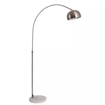 Торшер изогнутый удочкой Arte Lamp A8919PN-1SS ARCO