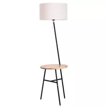 Торшер тренога со столиком Arte Lamp A9202PN-1BK COMBO