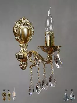 Светильник бра Ambiente 2128/1 WP New Leaf