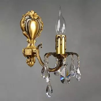 Светильник бра Ambiente 2226/1 AB New Leaf