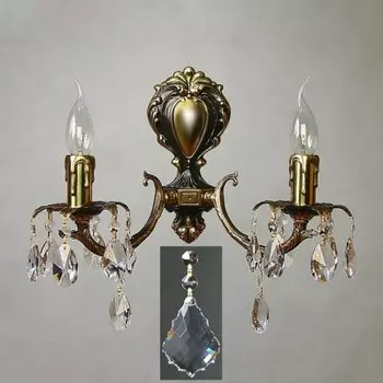 Светильник бра Ambiente 2226/2 PB New Leaf