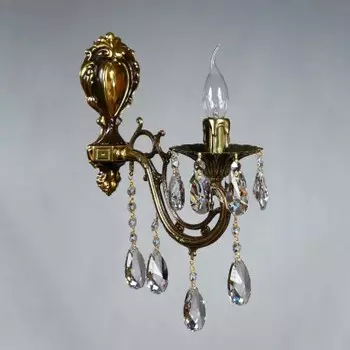 Светильник бра Ambiente 8818/1 PB Tear drop