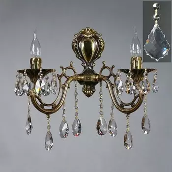 Светильник бра Ambiente 8818/2 PB New Leaf