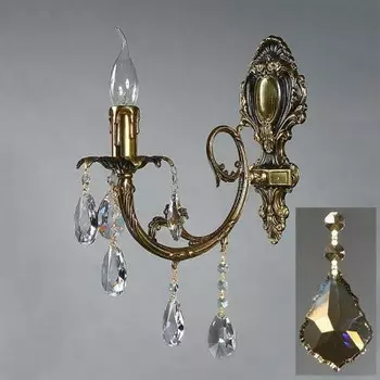 Светильник бра Ambiente 8888/1 PB Honey Leaf