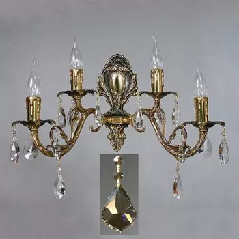 Светильник бра Ambiente 8888/2+2 PB Honey Leaf