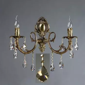 Светильник бра Ambiente 8888/2 PB Honey Leaf